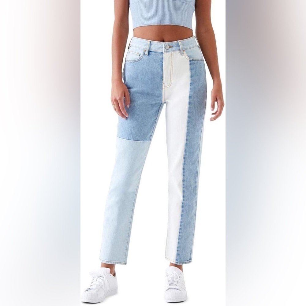 PacSun Eco Hopper Patch Mom Jeans Size 27 ➖